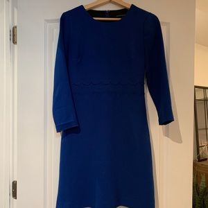 Royal blue dress
